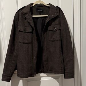 Banana Republic Dark Brown Military Jacket